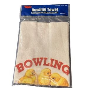 2007 Master Bowling Towel 11" x 18" Bowling Chicks Better Than The Rest Made USA